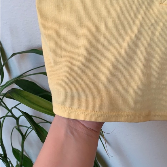 Yellow Tank/Cami Crop - Picture 6 of 6
